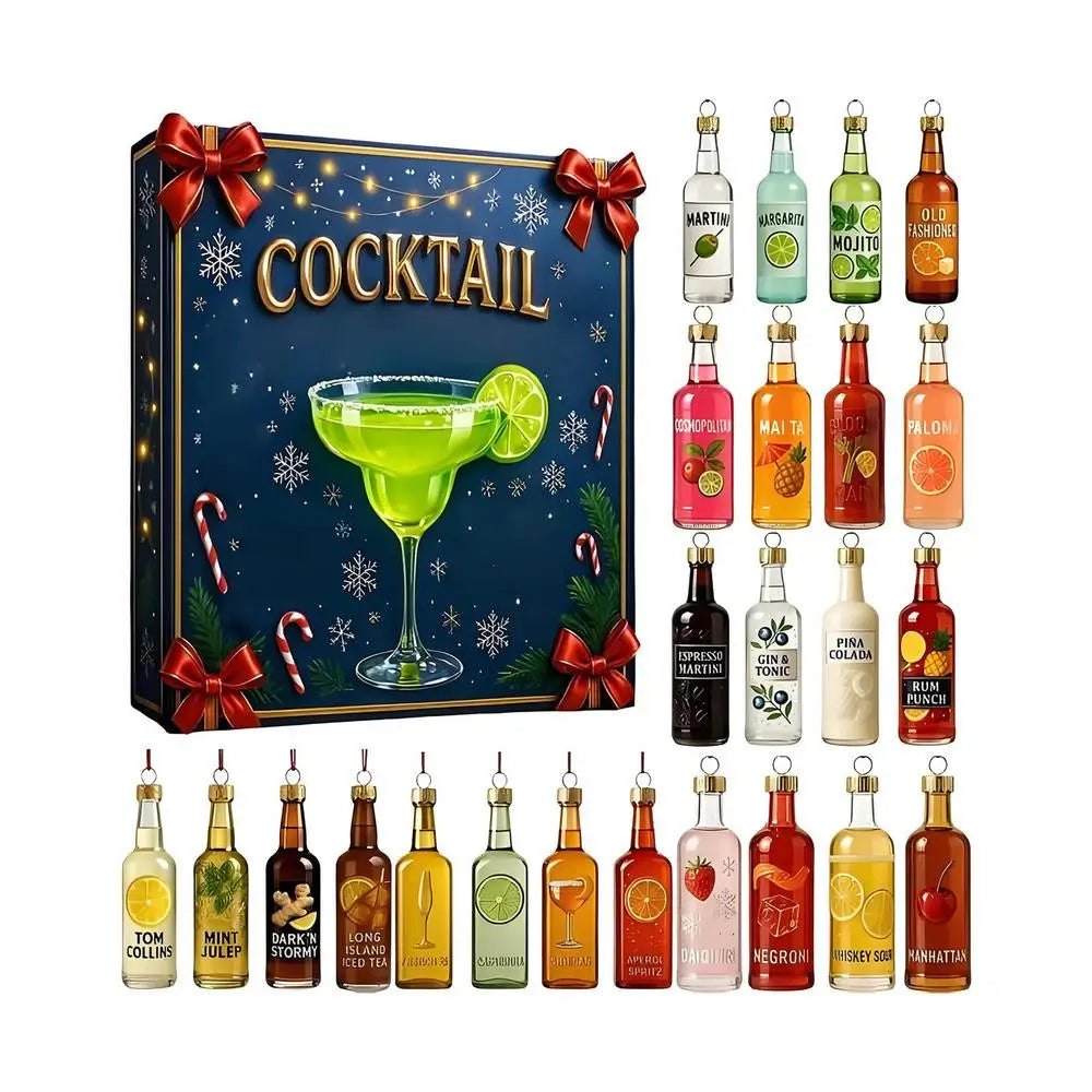 Cocktail Countdown Christmas Ornaments™