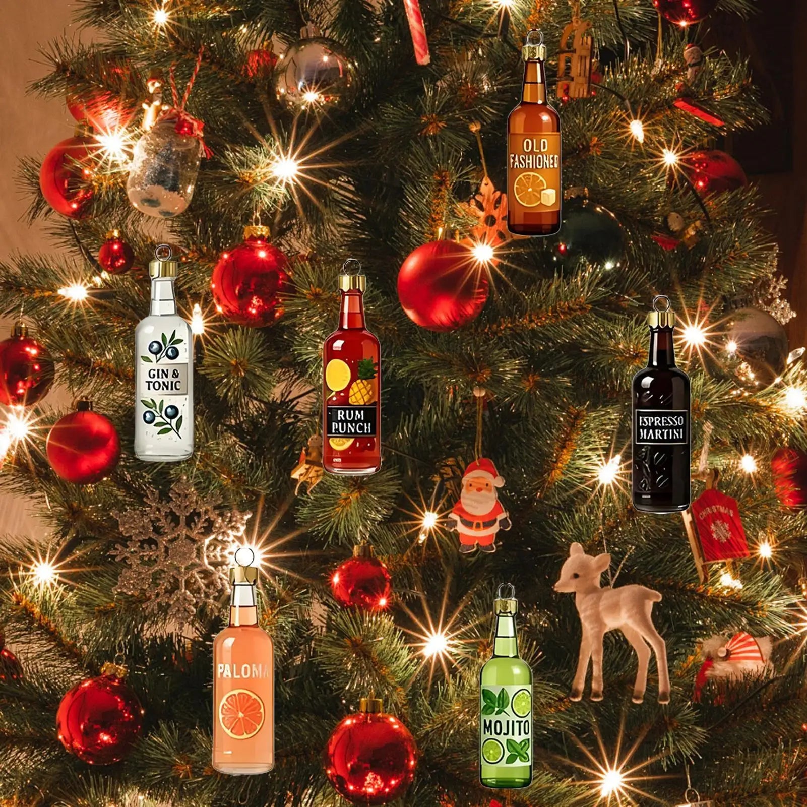 Cocktail Countdown Christmas Ornaments™