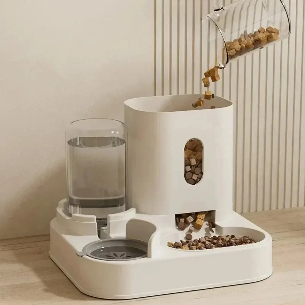 Pet Feeder & Water Fountain Combo™
