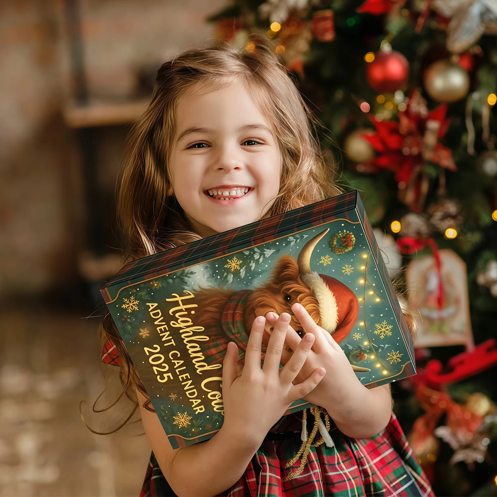 Highland Cow Christmas Countdown Calendar™