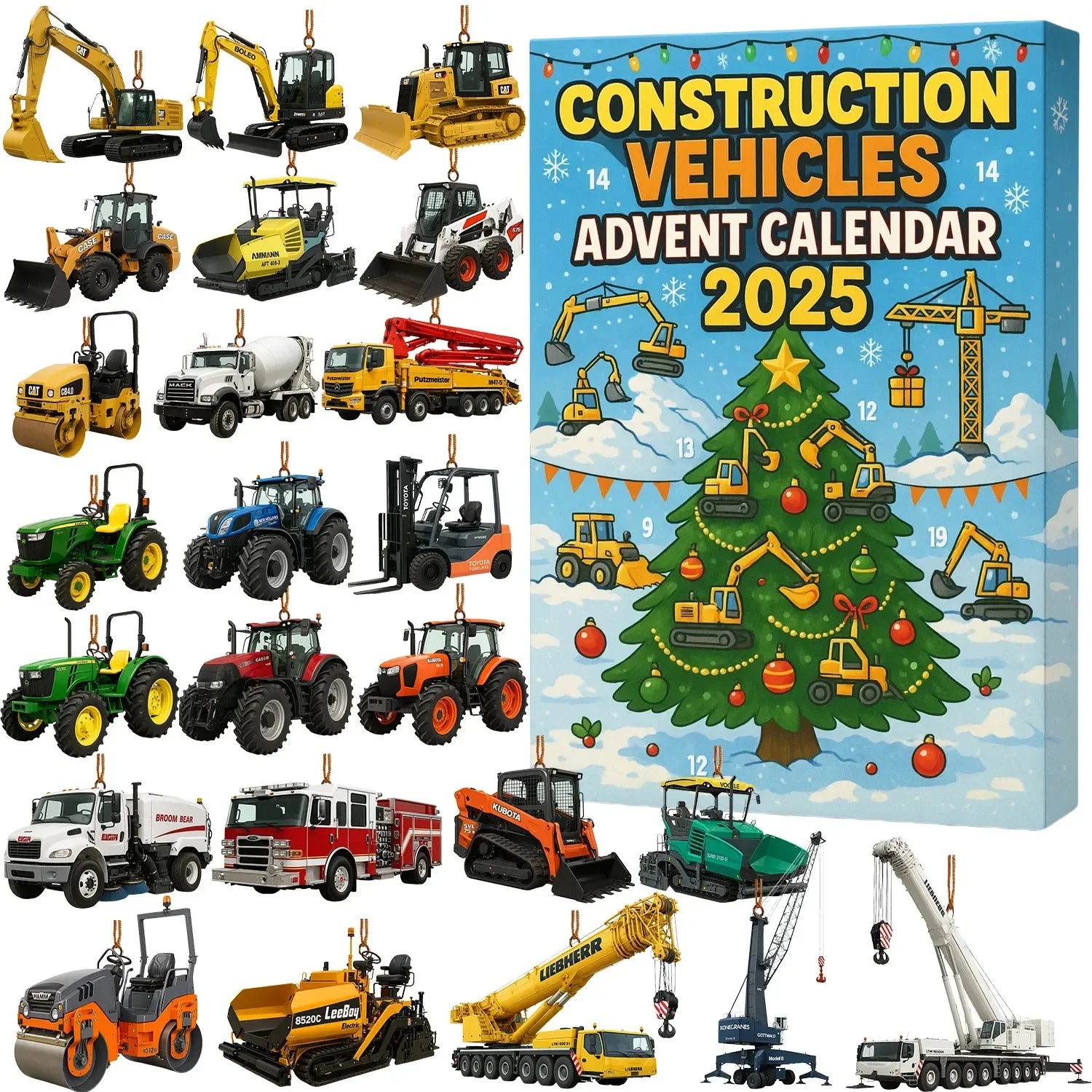 Construction Vehicle Advent Calendar™