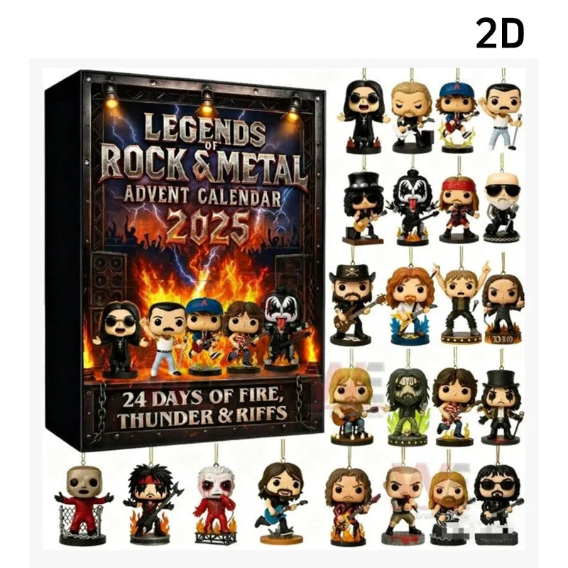 Rock Metal Music Advent Calendar™