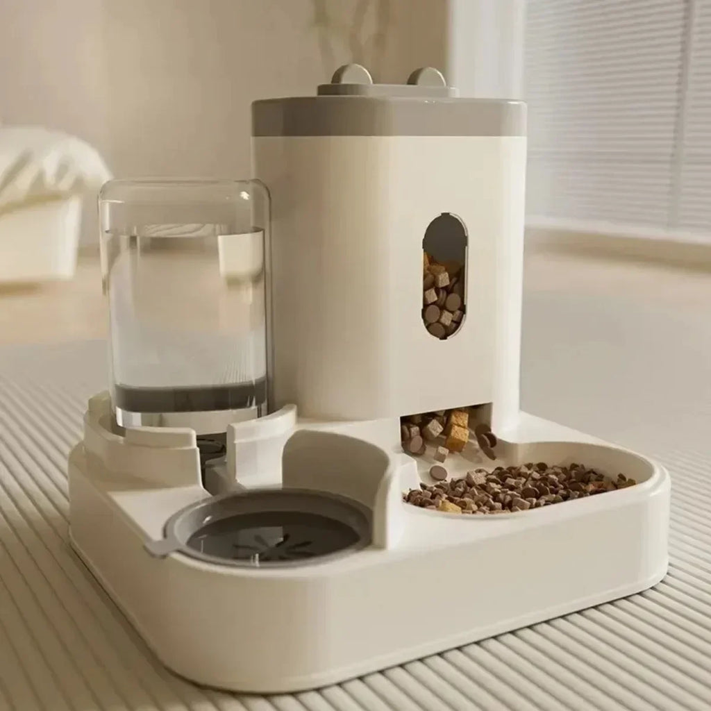Pet Feeder & Water Fountain Combo™