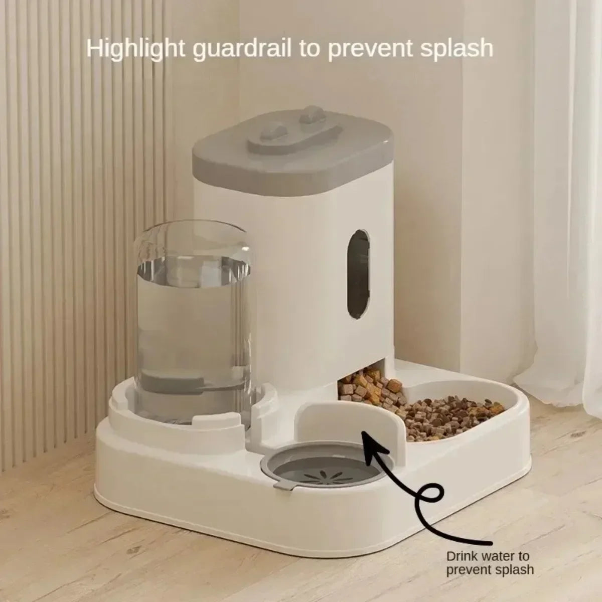Pet Feeder & Water Fountain Combo™