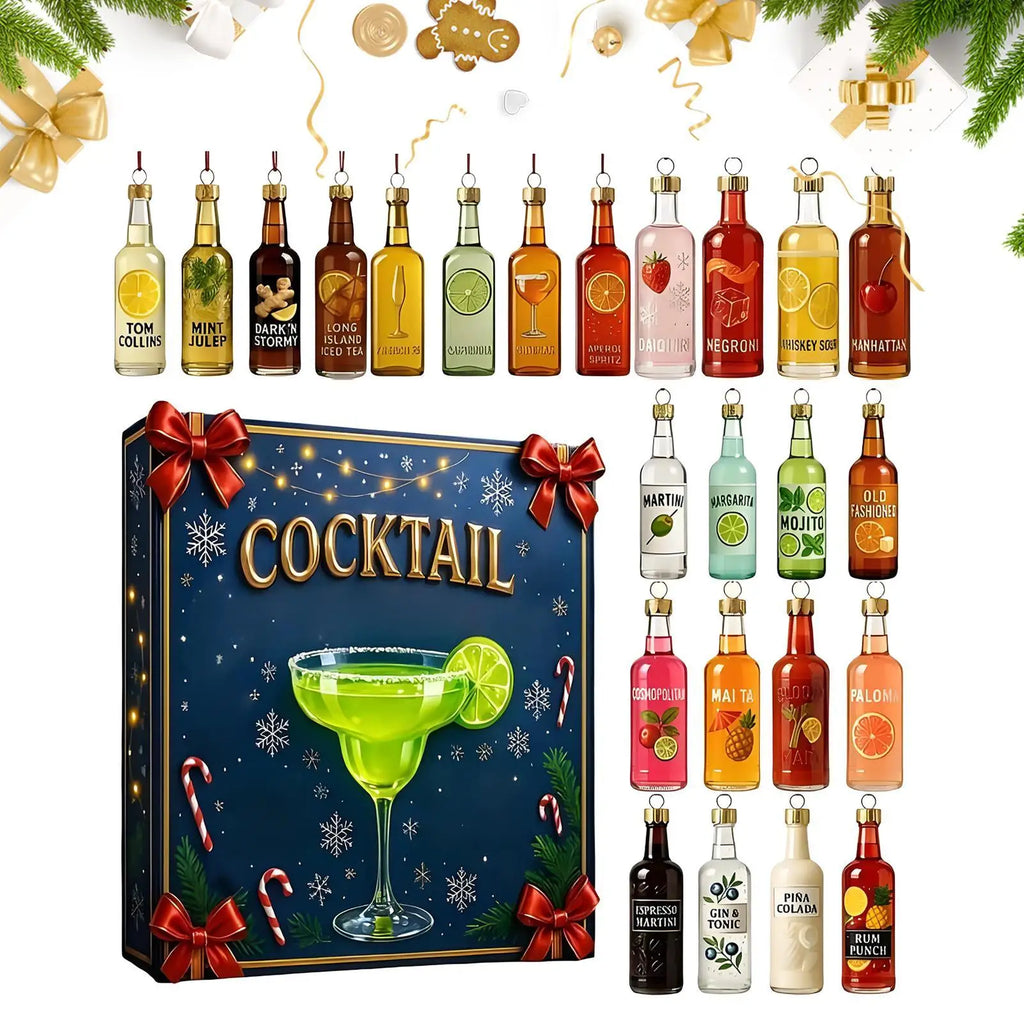 Cocktail Countdown Christmas Ornaments™