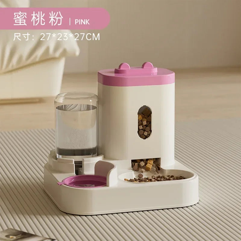 Pet Feeder & Water Fountain Combo™